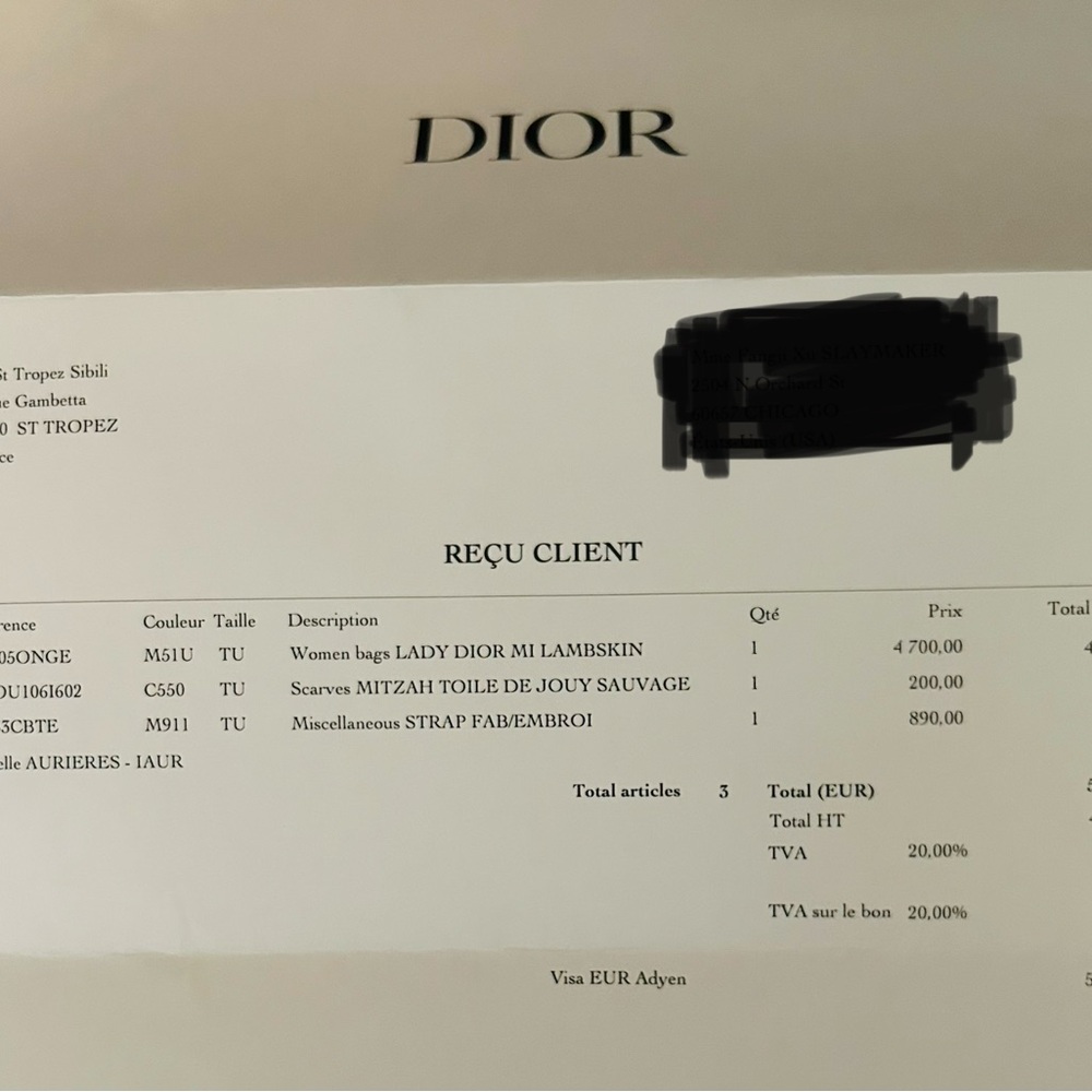 Dior Silk Ribbon - Picture 4 of 5